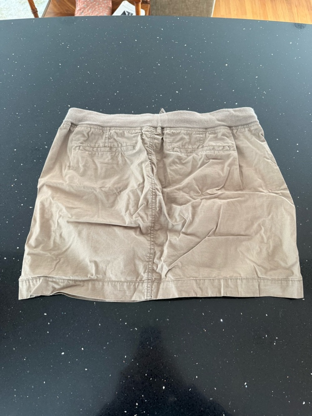 LOFT Casual Drawstring Mini Skirt in Brown - Picture 6 of 6